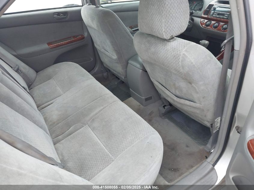 2003 Toyota Camry Le V6 VIN: 4T1BF32K73U566236 Lot: 41508055