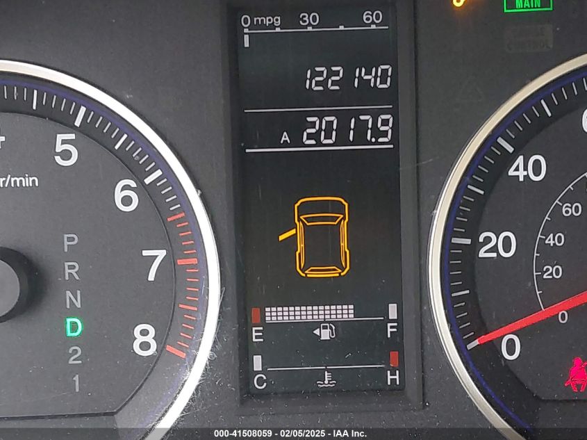 2009 Honda Cr-V Lx VIN: JHLRE48389C010434 Lot: 41508059