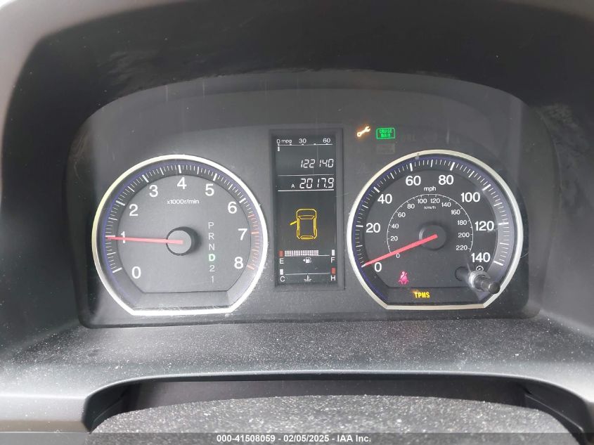 2009 Honda Cr-V Lx VIN: JHLRE48389C010434 Lot: 41508059