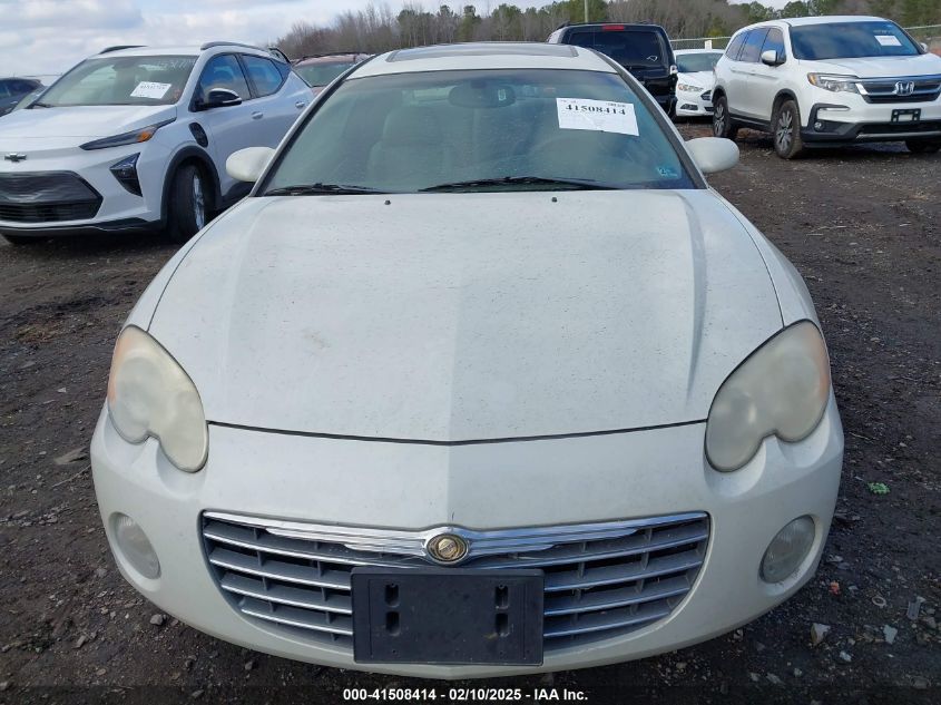 2004 Chrysler Sebring Limited VIN: 4C3AG52HX4E083092 Lot: 41508414