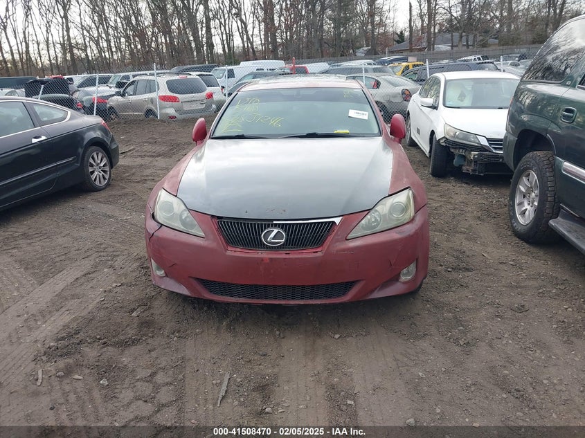 2006 Lexus Is 250 VIN: JTHCK262962003180 Lot: 41508470