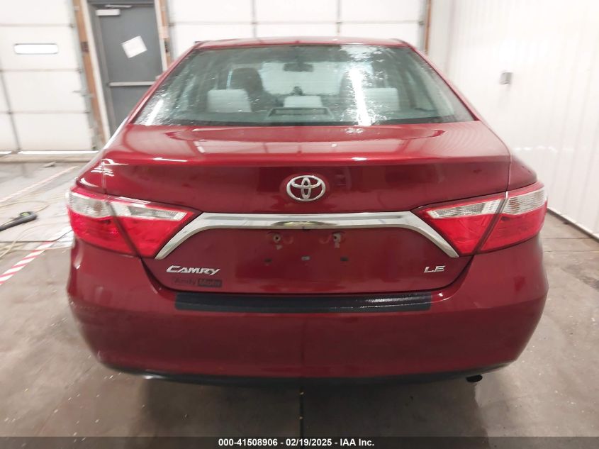 2016 Toyota Camry Le VIN: 4T1BF1FK0GU503662 Lot: 41508906