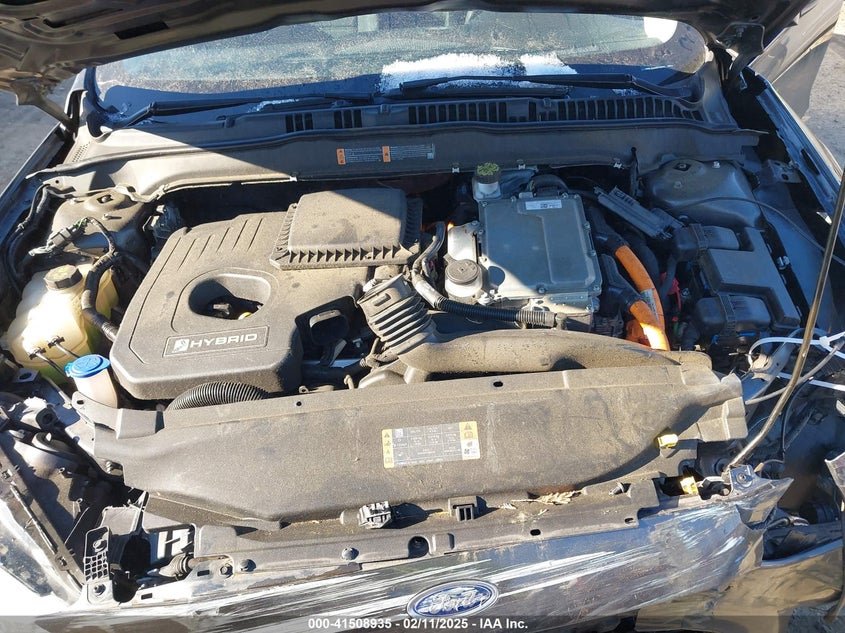 2019 FORD FUSION HYBRID VIN: 3FA6P0LU0KR278393