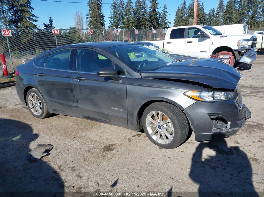 2019 FORD FUSION HYBRID VIN: 3FA6P0LU0KR278393