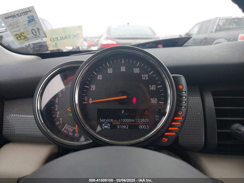 2016 MINI HARDTOP VIN: WMWXP5C50G3B14054