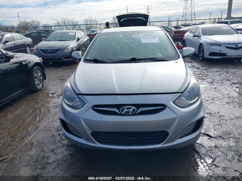 2013 Hyundai Accent Gls VIN: KMHCT4AE6D4450557 Lot: 41509287