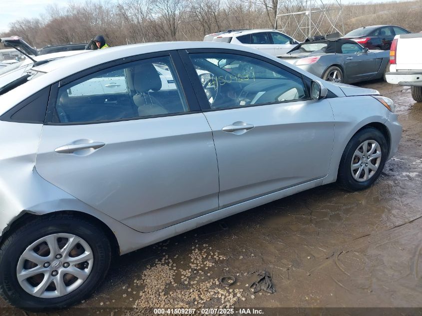 2013 Hyundai Accent Gls VIN: KMHCT4AE6D4450557 Lot: 41509287