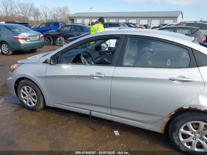 2013 Hyundai Accent Gls VIN: KMHCT4AE6D4450557 Lot: 41509287