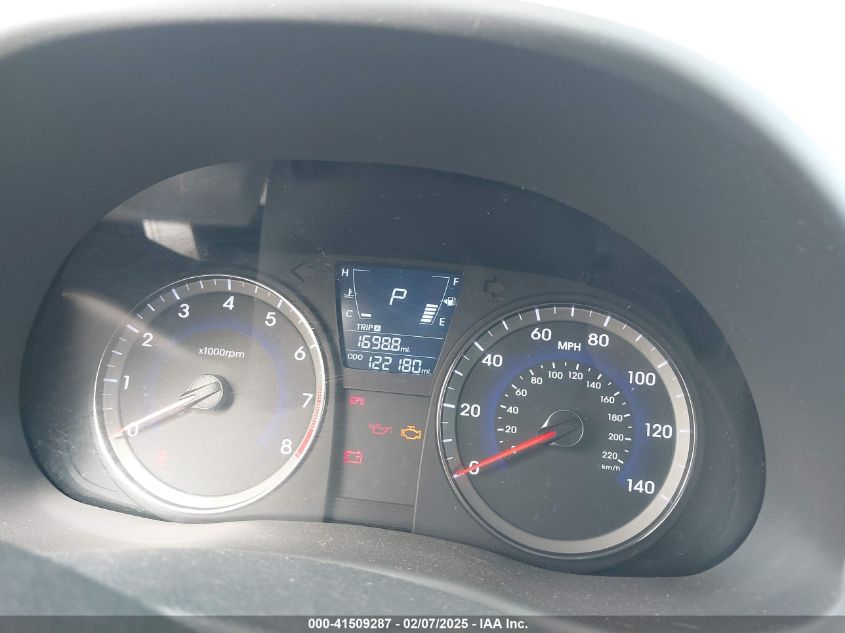 2013 Hyundai Accent Gls VIN: KMHCT4AE6D4450557 Lot: 41509287