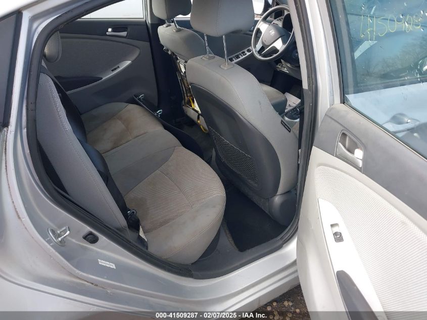 2013 Hyundai Accent Gls VIN: KMHCT4AE6D4450557 Lot: 41509287