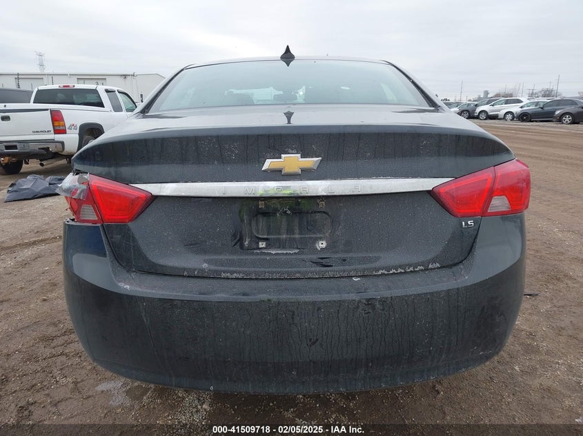 2016 CHEVROLET IMPALA VIN: 2G11X5SA1G9178480
