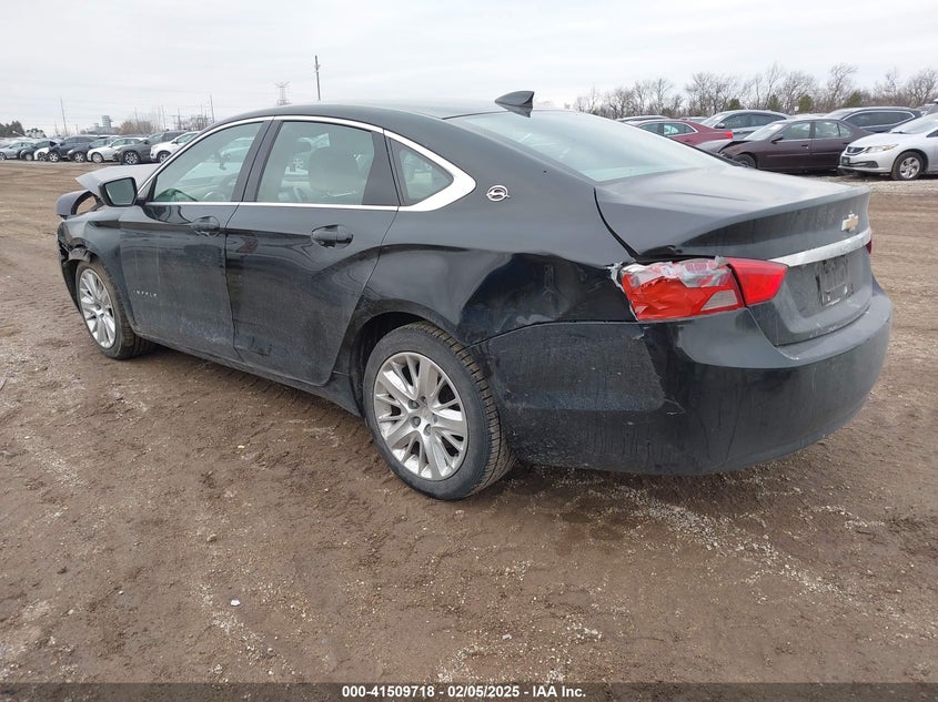 2016 CHEVROLET IMPALA VIN: 2G11X5SA1G9178480