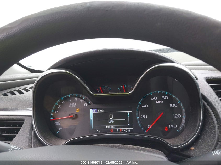 2016 CHEVROLET IMPALA VIN: 2G11X5SA1G9178480