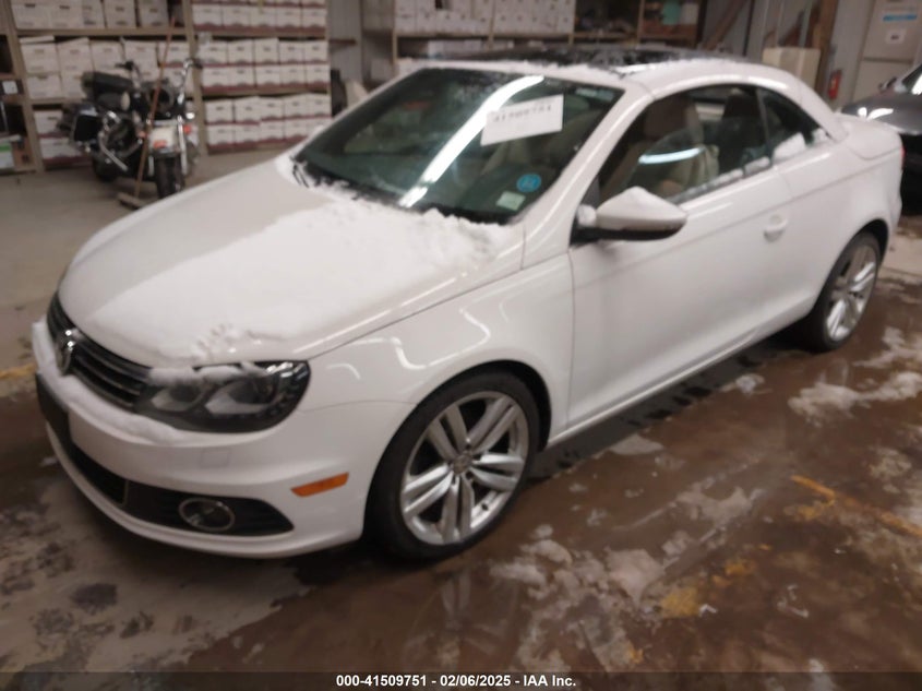 2012 VOLKSWAGEN EOS VIN: WVWFW7AH0CV009066