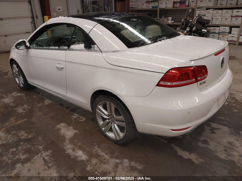 2012 VOLKSWAGEN EOS VIN: WVWFW7AH0CV009066