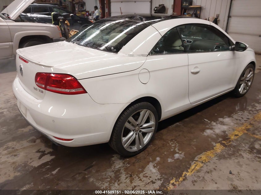 2012 VOLKSWAGEN EOS VIN: WVWFW7AH0CV009066