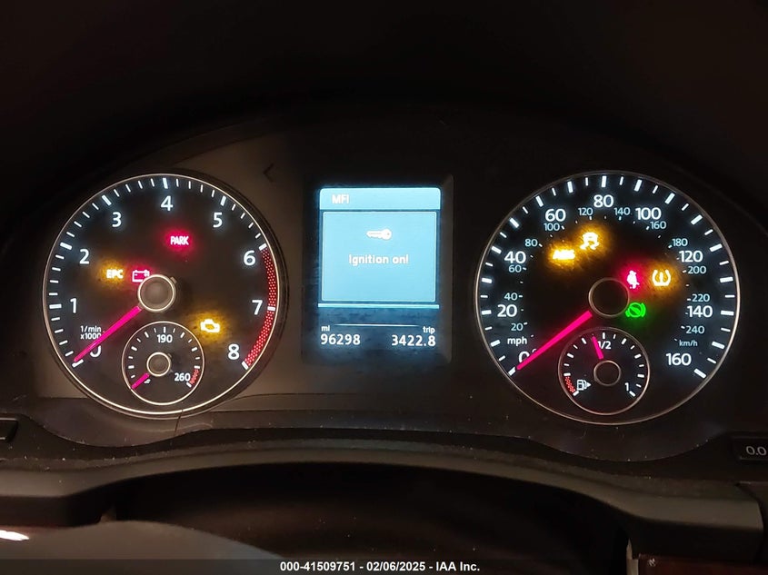 2012 VOLKSWAGEN EOS VIN: WVWFW7AH0CV009066
