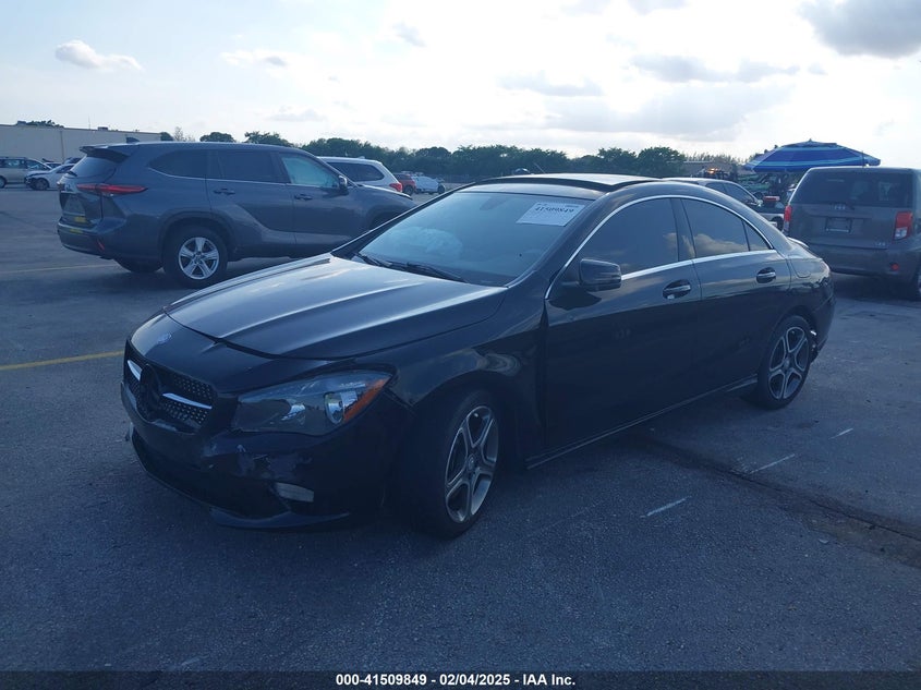 2014 MERCEDES-BENZ CLA 250 VIN: WDDSJ4GB9EN102515
