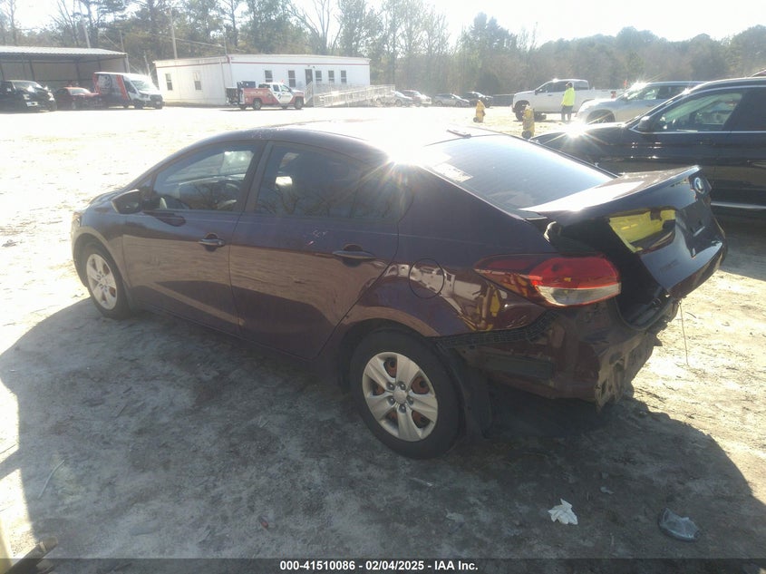2017 KIA FORTE LX - 3KPFK4A72HE046438