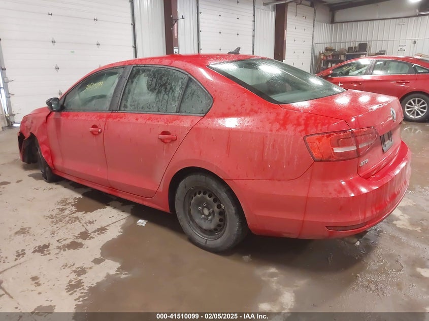2015 VOLKSWAGEN JETTA VIN: 3VW2K7AJ1FM428200