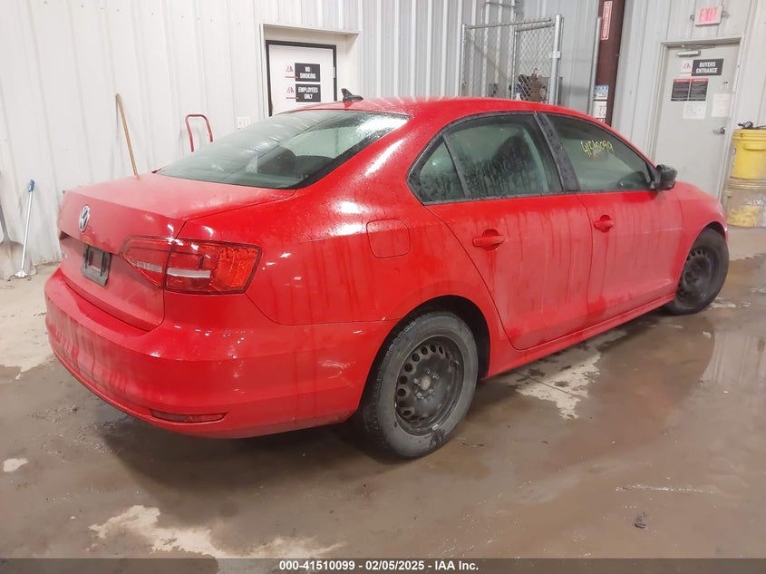 2015 VOLKSWAGEN JETTA VIN: 3VW2K7AJ1FM428200