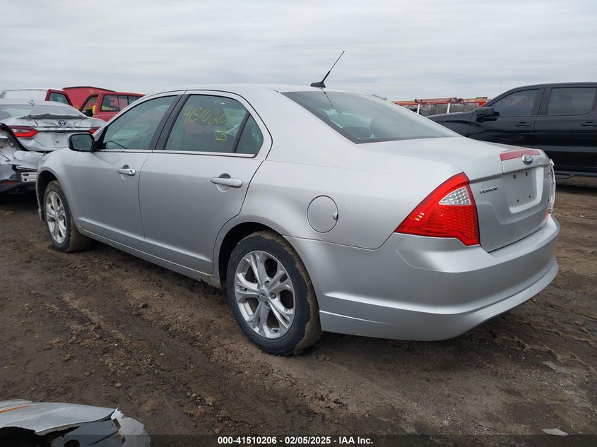 2012 FORD FUSION VIN: 3FAHP0HA4CR129218
