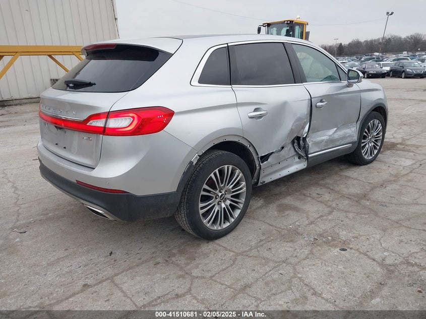 2016 LINCOLN MKX RESERVE - 2LMTJ8LR0GBL64107