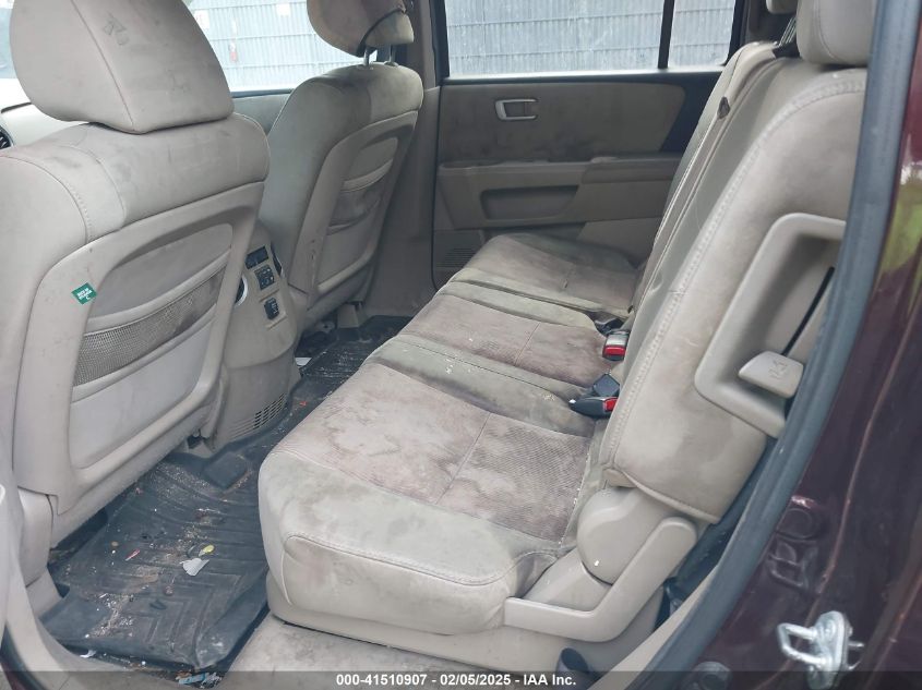 2011 Honda Pilot Ex VIN: 5FNYF4H43BB064876 Lot: 41510907