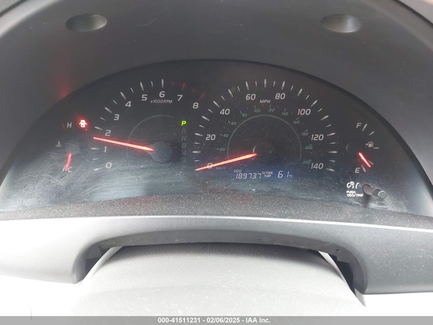 2007 TOYOTA CAMRY VIN: 4T1BE46K47U672801