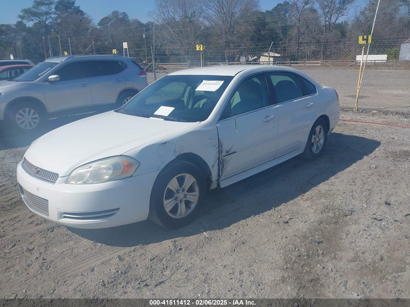 2014 CHEVROLET IMPALA LIMITED VIN: 2G1WA5E31E1146080