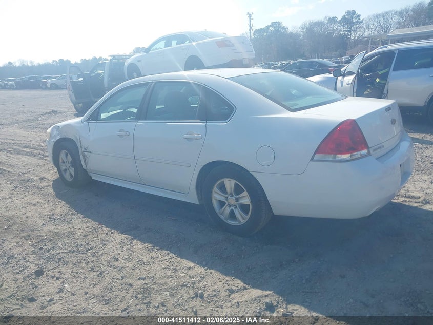 2014 CHEVROLET IMPALA LIMITED VIN: 2G1WA5E31E1146080