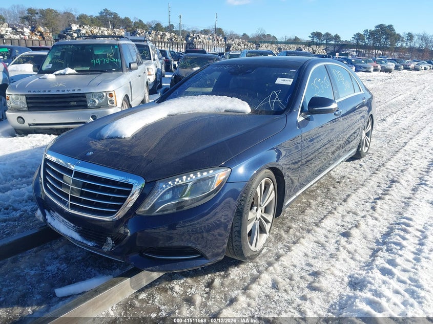 Vin: wddug8fb0fa118076, lot: 42002235, mercedes-benz s 550 4matic 20152