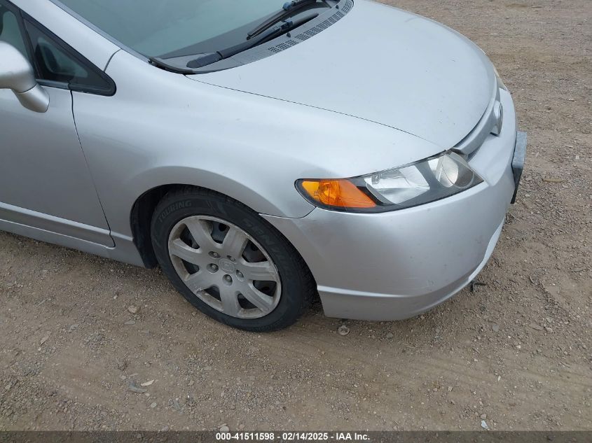 2007 Honda Civic Lx VIN: 1HGFA16507L109486 Lot: 41511598