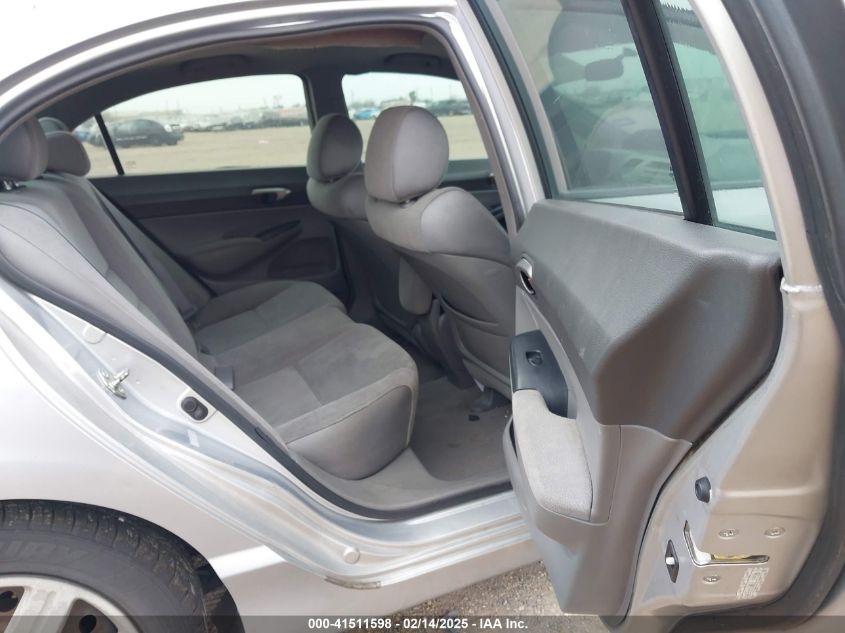 2007 Honda Civic Lx VIN: 1HGFA16507L109486 Lot: 41511598