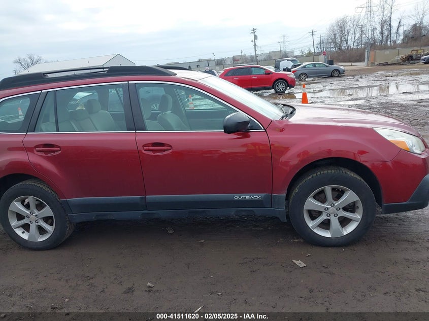 2014 SUBARU OUTBACK 2.5I - 4S4BRCAC5E3242826