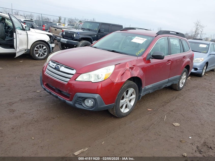 2014 SUBARU OUTBACK 2.5I - 4S4BRCAC5E3242826