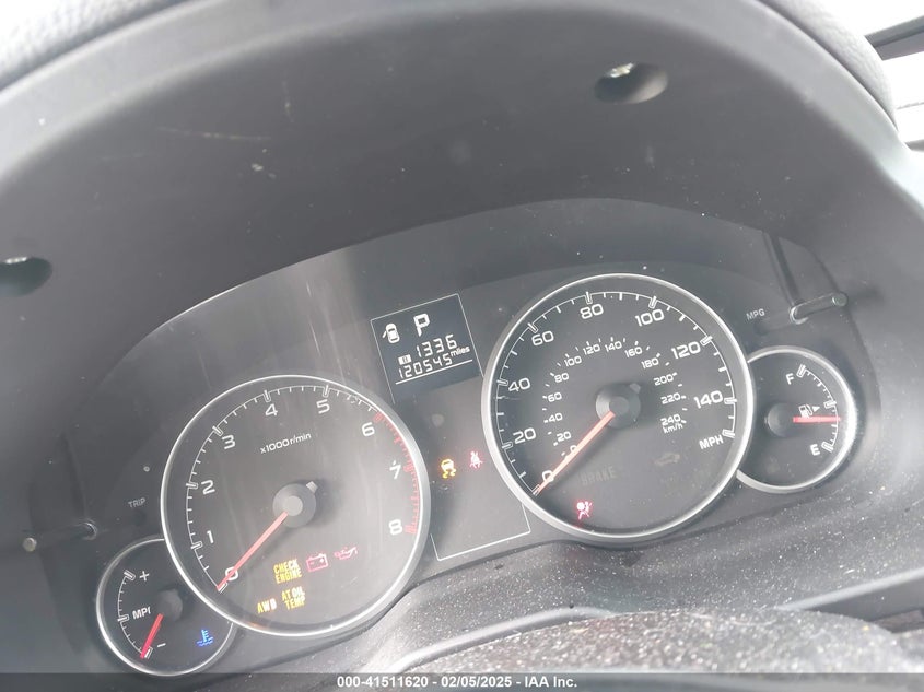 2014 SUBARU OUTBACK 2.5I - 4S4BRCAC5E3242826