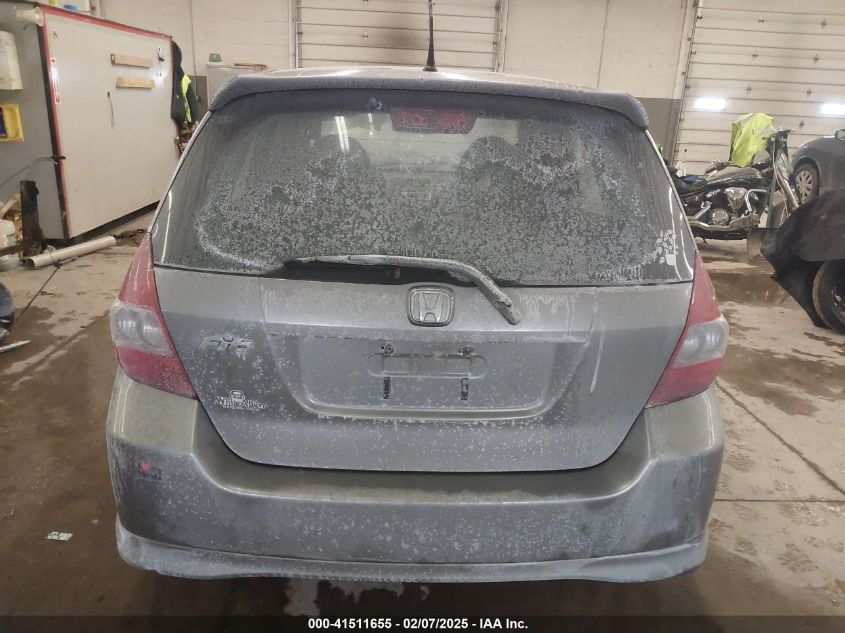 2007 Honda Fit Sport VIN: JHMGD38657S000389 Lot: 41511655