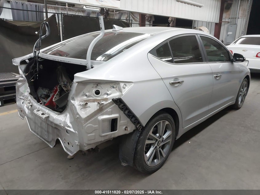2017 HYUNDAI ELANTRA VIN: KMHD84LF3HU104984