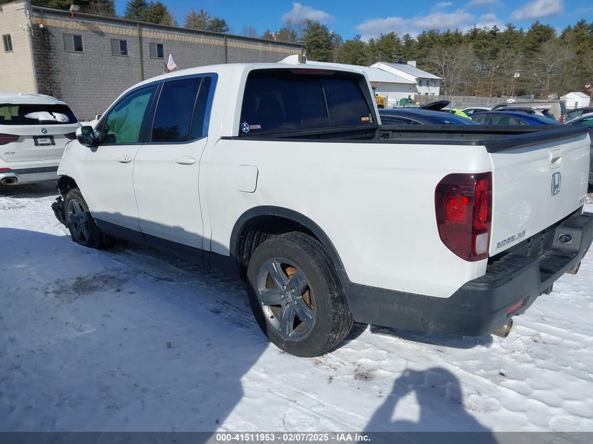 VIN 5FPYK3F56NB028418 2022 HONDA RIDGELINE RTL