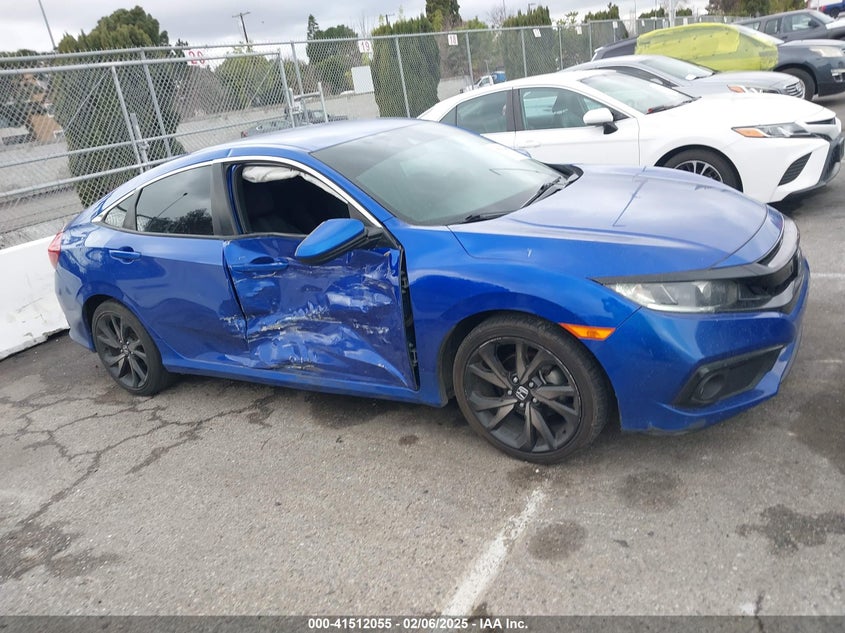 2021 HONDA CIVIC SPORT - 19XFC2F89ME202942