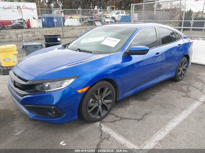 2021 HONDA CIVIC SPORT - 19XFC2F89ME202942