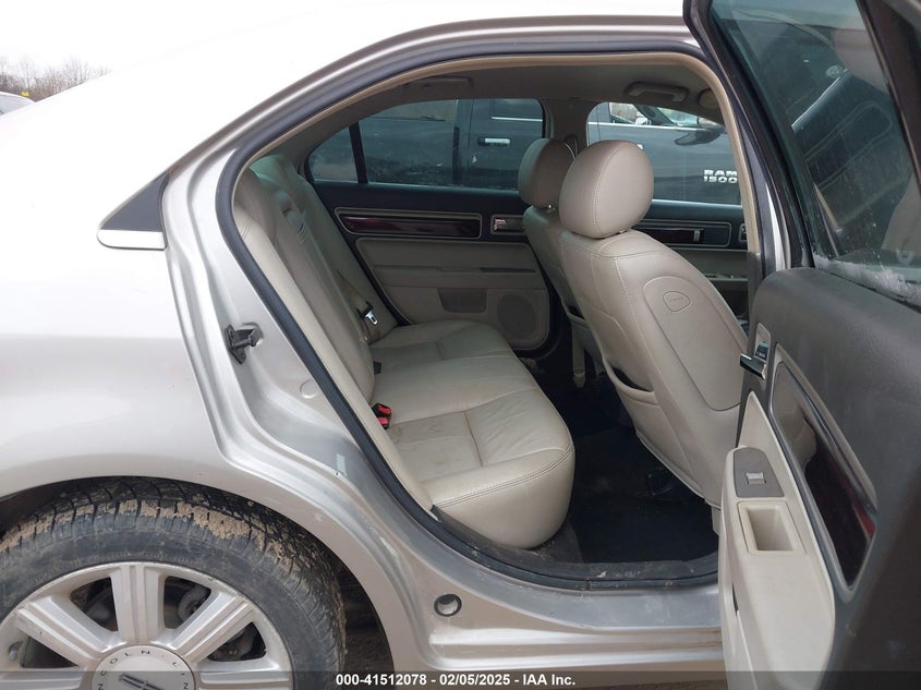 2008 LINCOLN MKZ VIN: 3LNHM26T68R628463
