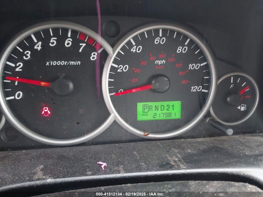 2005 Mazda Tribute S VIN: 4F2YZ04125KM43712 Lot: 41512134