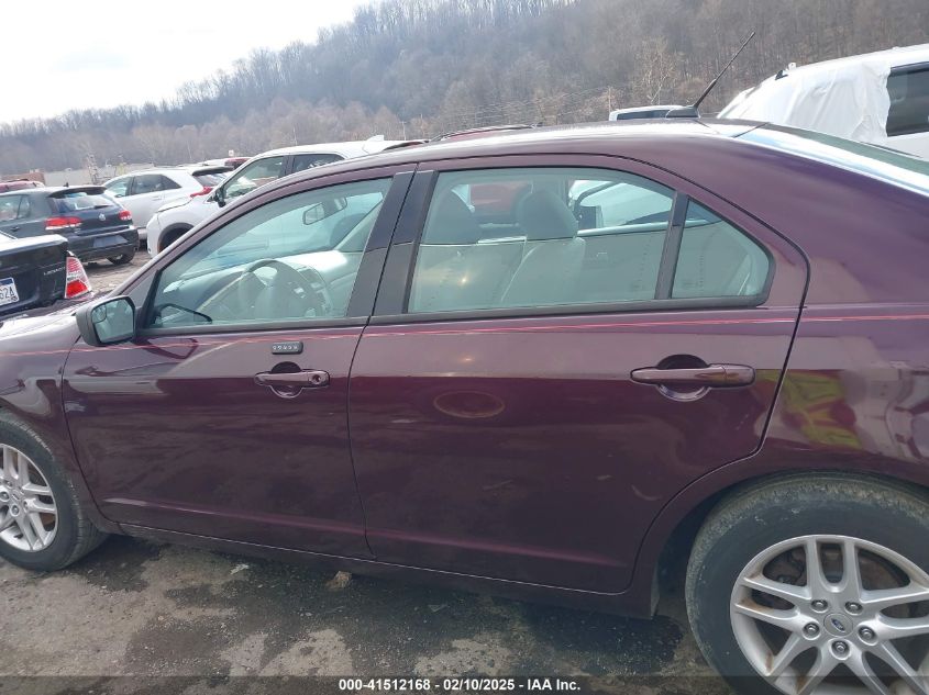 2012 Ford Fusion S VIN: 3FAHP0GA3CR392186 Lot: 41512168