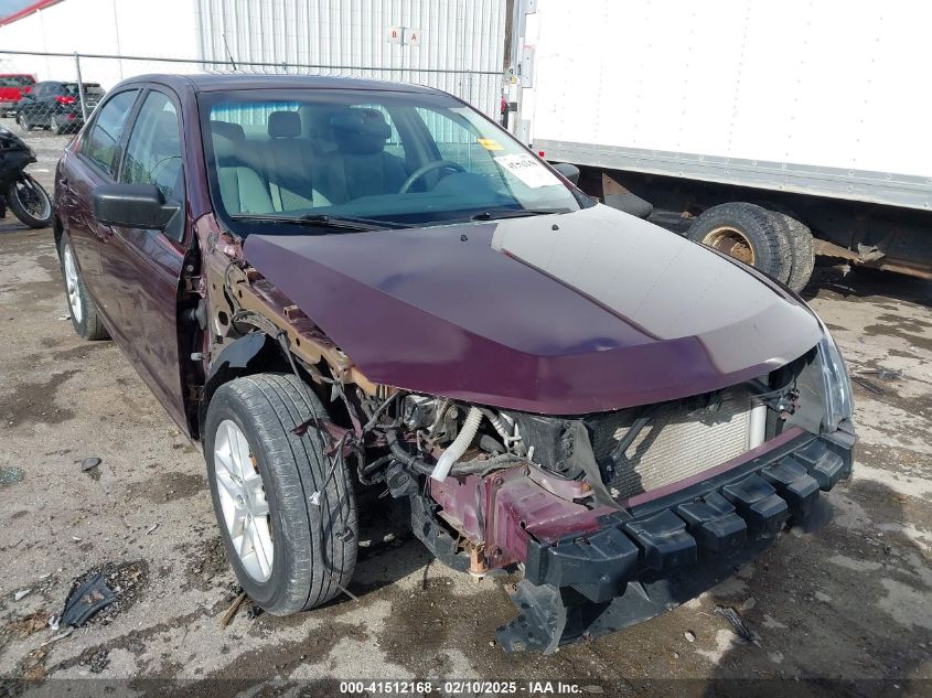 2012 Ford Fusion S VIN: 3FAHP0GA3CR392186 Lot: 41512168