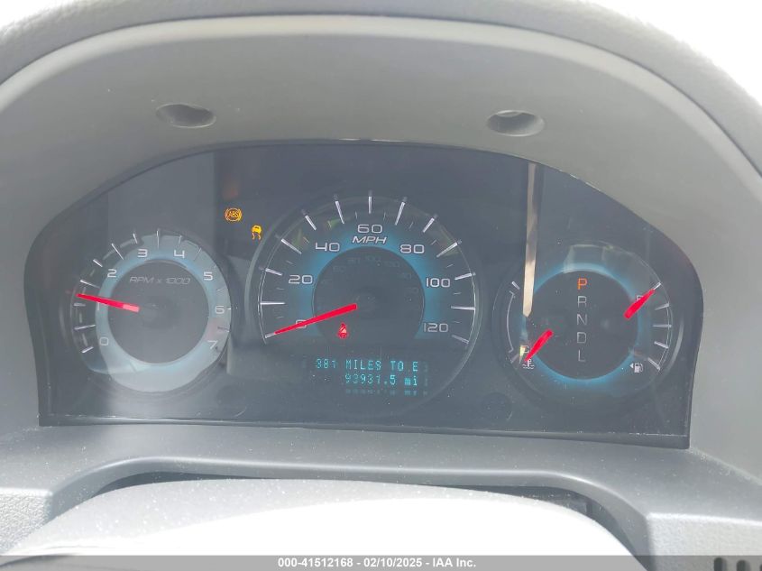 2012 Ford Fusion S VIN: 3FAHP0GA3CR392186 Lot: 41512168