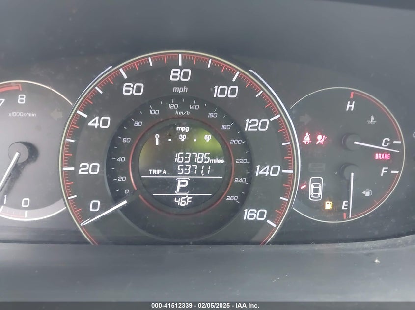 2013 HONDA ACCORD VIN: 1HGCR2F5XDA273465
