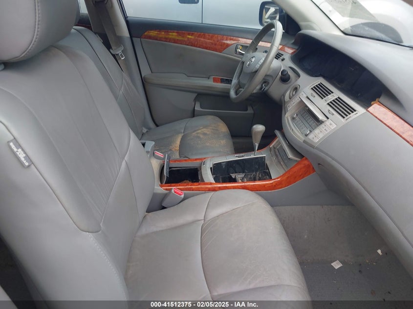 2007 TOYOTA AVALON VIN: 4T1BK36B17U174154