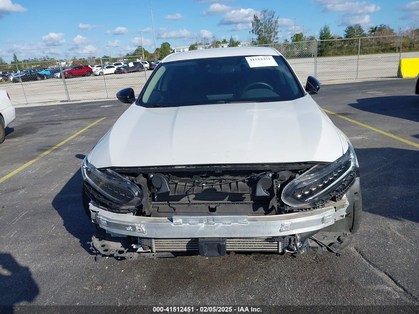 2021 HONDA ACCORD VIN: 1HGCV1F43MA036300